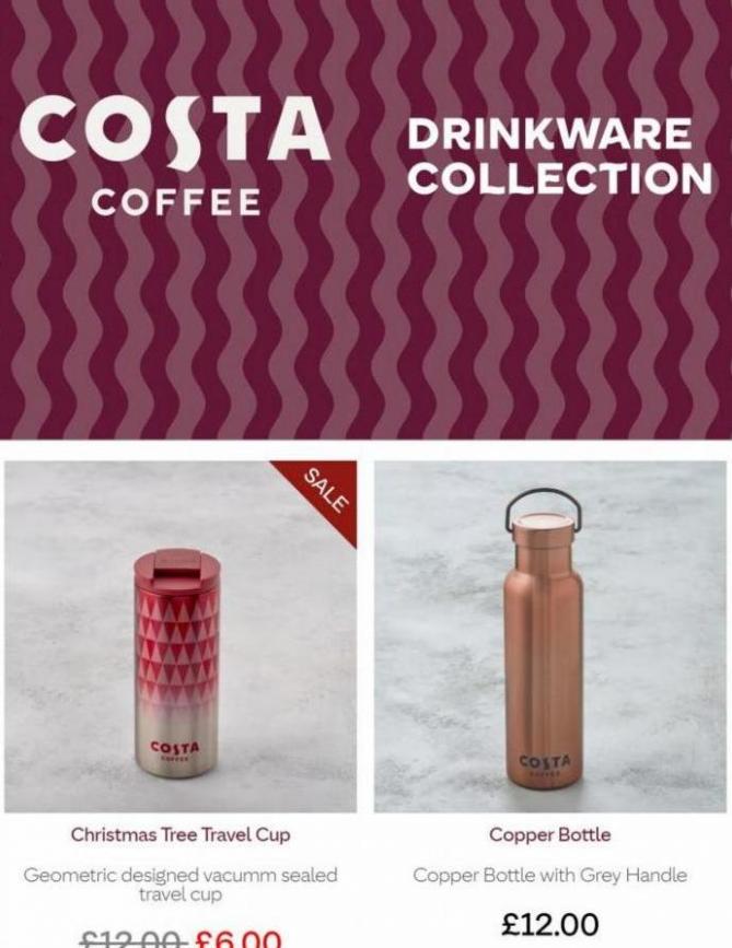 Drinkware collection. Costa Coffee (2023-01-23-2023-01-23)