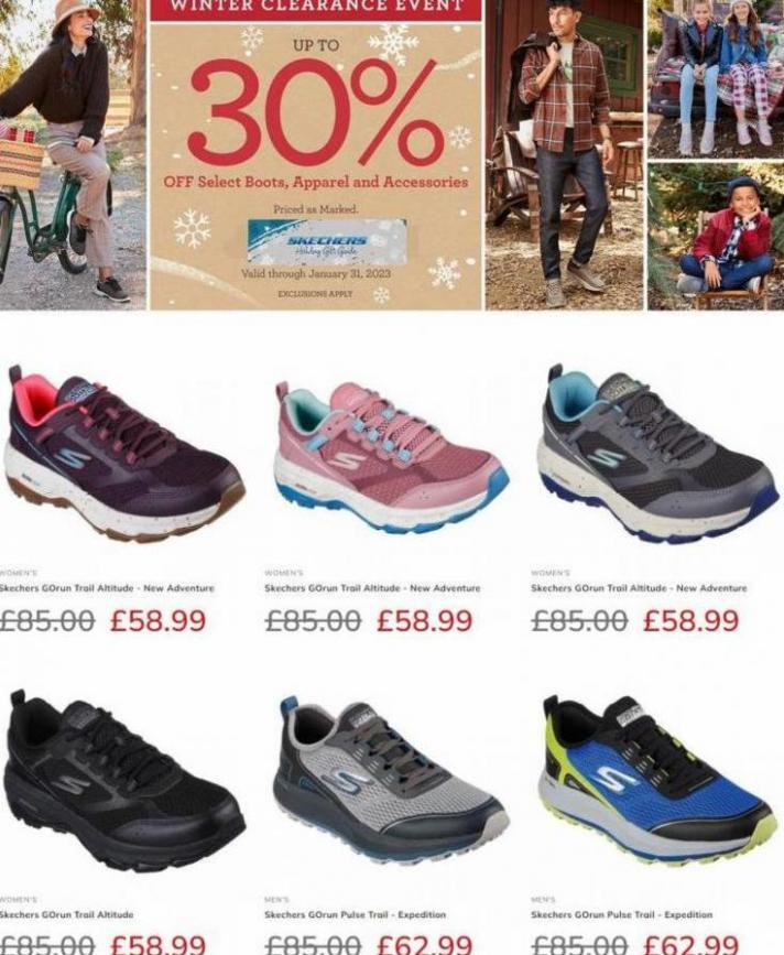 Up to 30% off. Skechers (2023-01-31-2023-01-31)