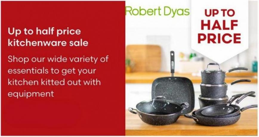 Up to half price. Robert Dyas (2023-02-18-2023-02-18)