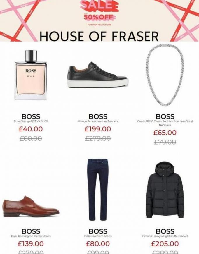 Sale 50% off. House of Fraser (2023-01-26-2023-01-26)