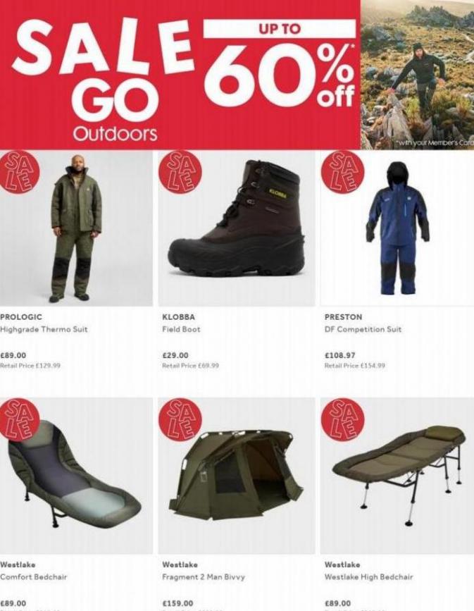 Sale up to 60% off. GO Outdoors (2023-02-24-2023-02-24)