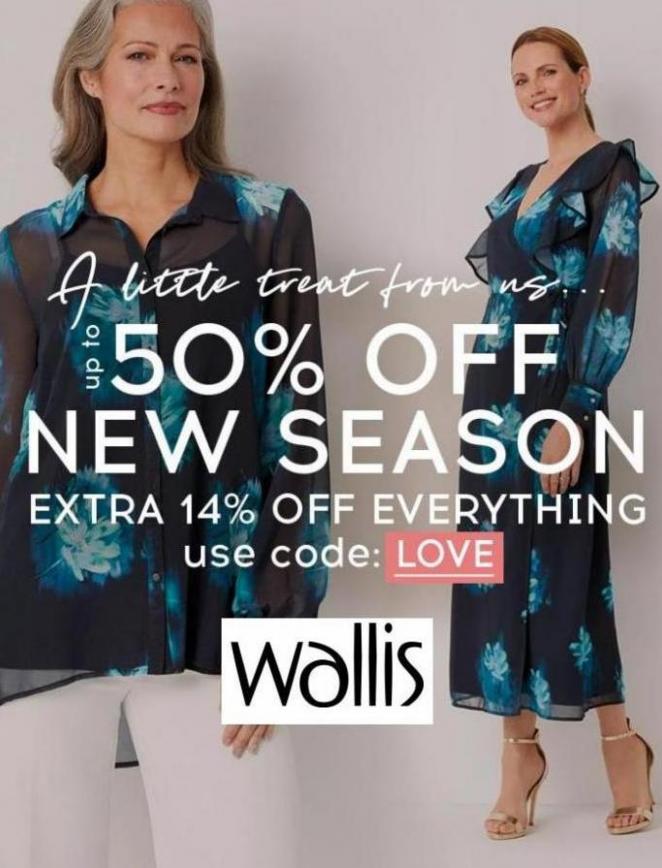 Up to -50% Off. Wallis (2023-02-22-2023-02-22)