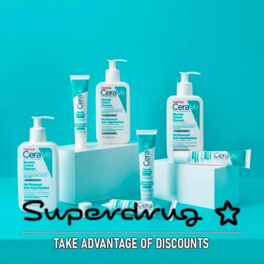 Take advantage of discounts. Superdrug (2023-03-03-2023-03-03)