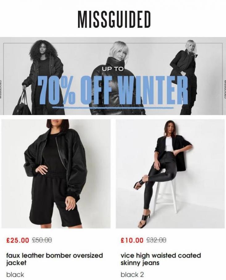 Up to -70% Off Winter. Missguided (2023-03-02-2023-03-02)