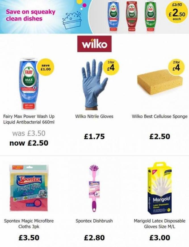 Save on squeaky clean dishes. Wilko (2023-02-18-2023-02-18)
