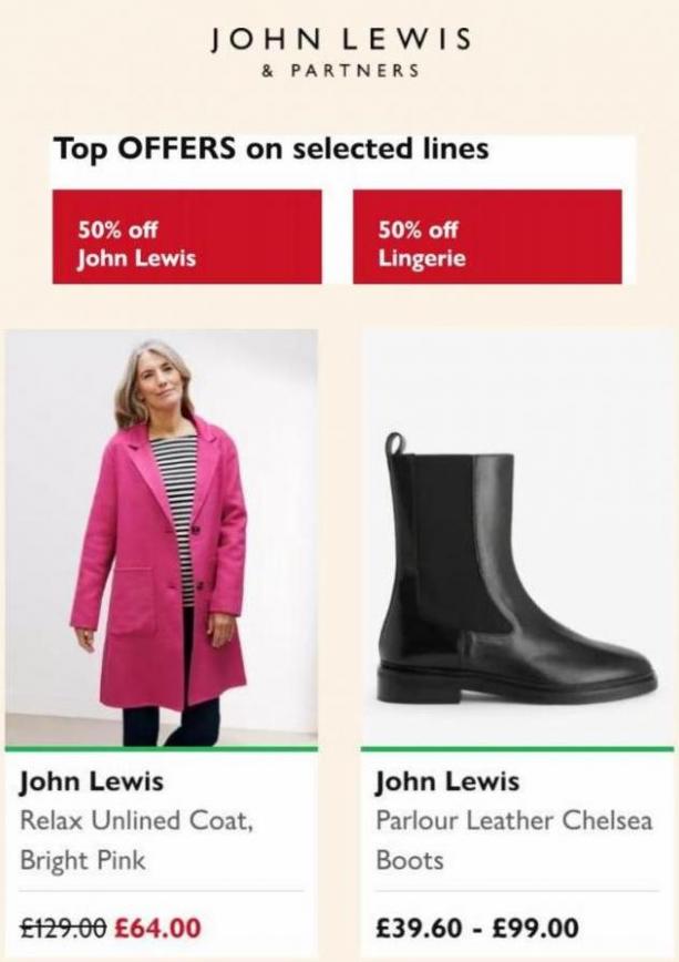 Top Offers. John Lewis (2023-03-02-2023-03-02)
