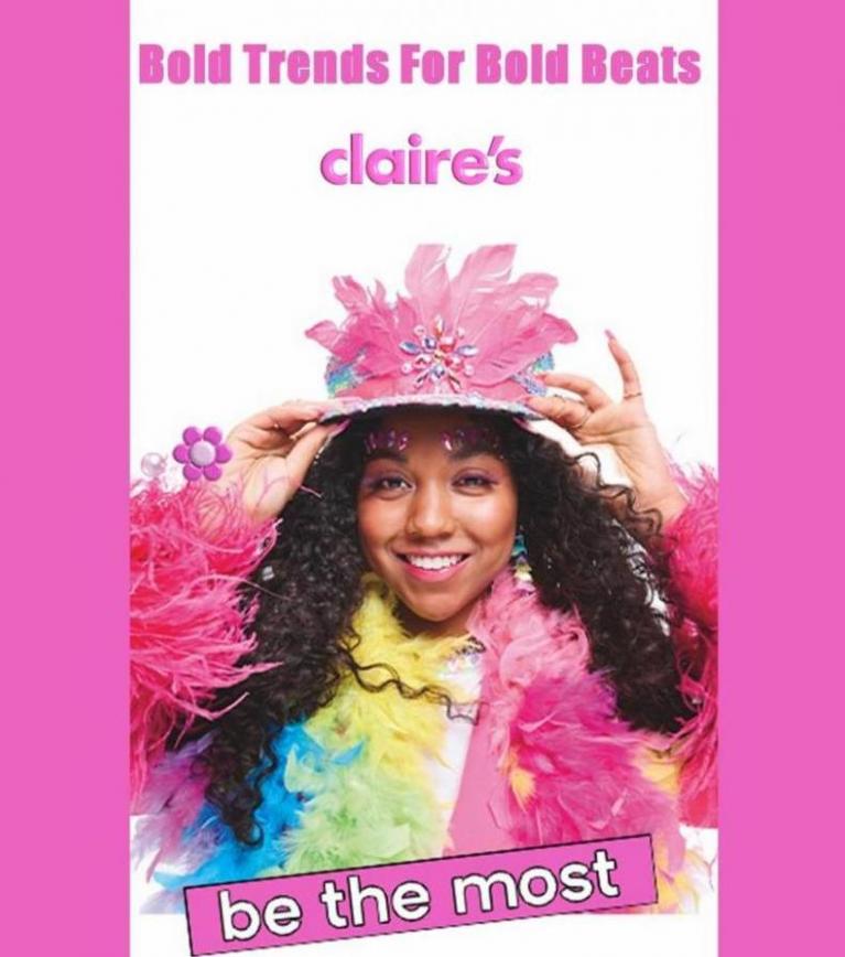 Bold Trends For Bold Beats. Claire's (2023-04-01-2023-04-01)