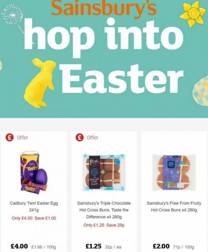 Hop into Easter. Sainsbury's (2023-04-17-2023-04-17)