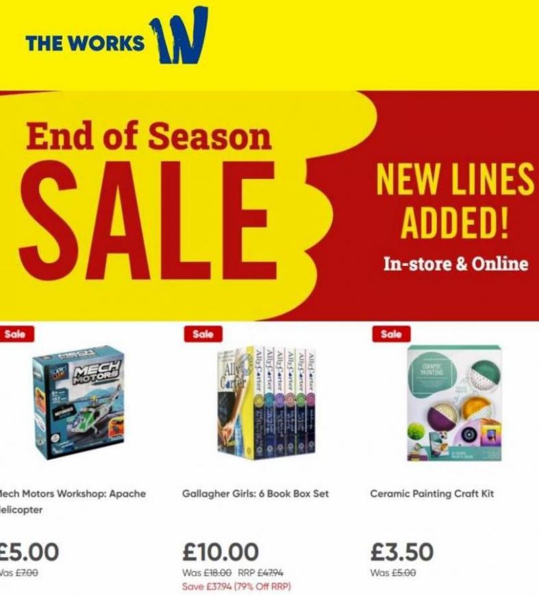 End Of Season Sale. The Works (2023-06-26-2023-06-26)
