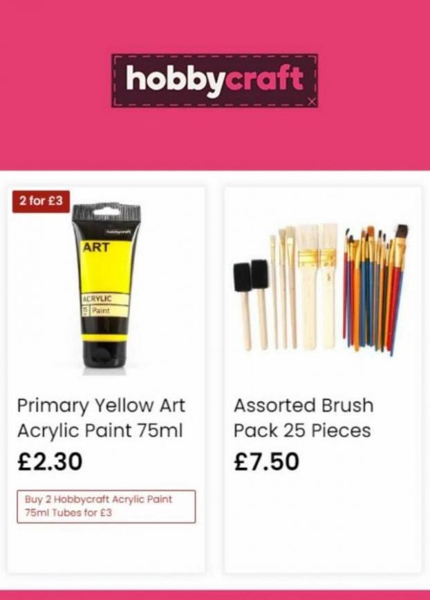 Offers for everyone. Hobbycraft (2023-05-28-2023-05-28)