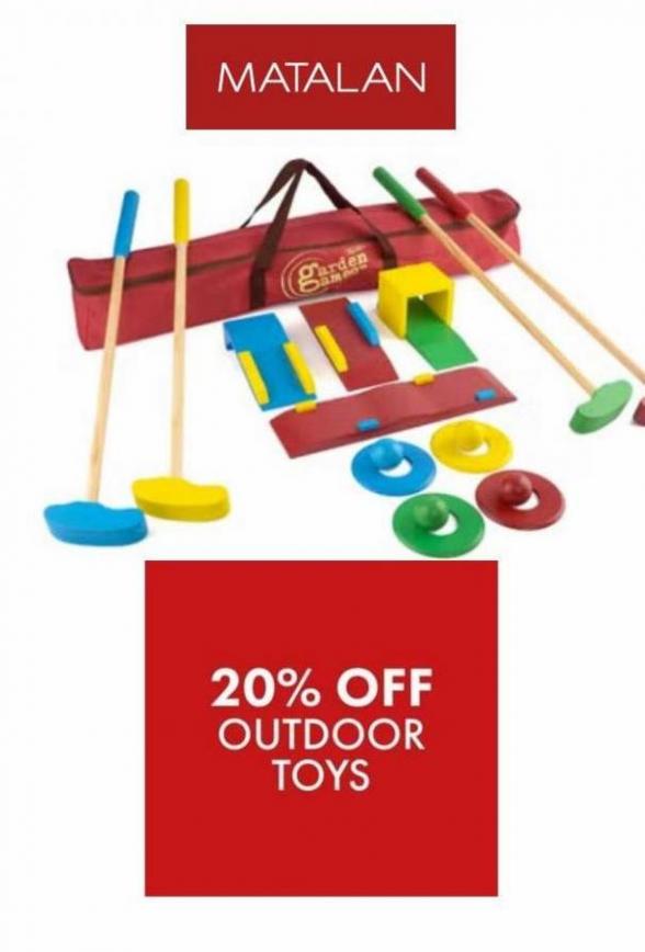 20% Off Outdoor Toys. Matalan (2023-07-07-2023-07-07)