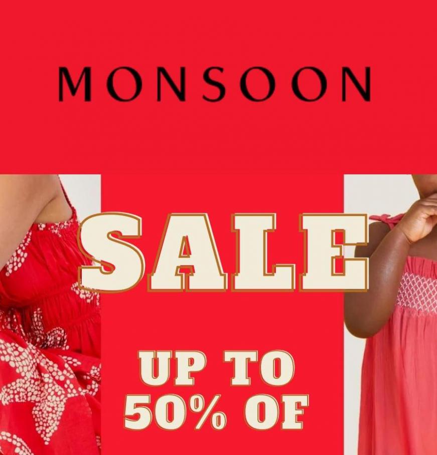 Sale up to 50% Off. Monsoon (2023-07-16-2023-07-16)