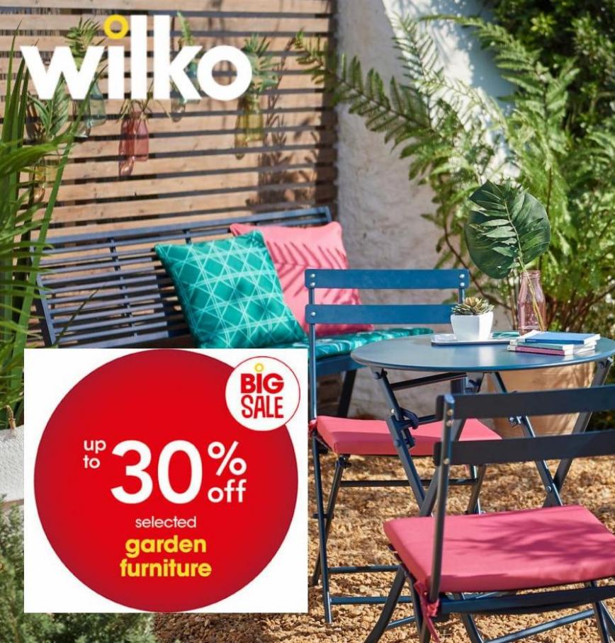 up to 30% off Selected garden furniture. Wilko (2023-07-23-2023-07-23)