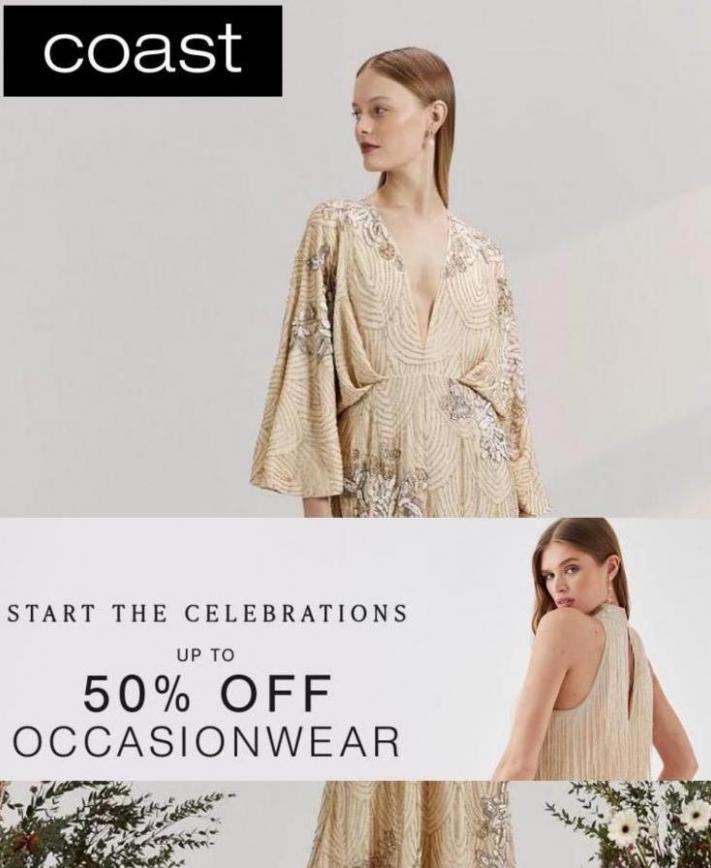 Up to 50% Off Occasionwear. Coast (2023-07-17-2023-07-17)