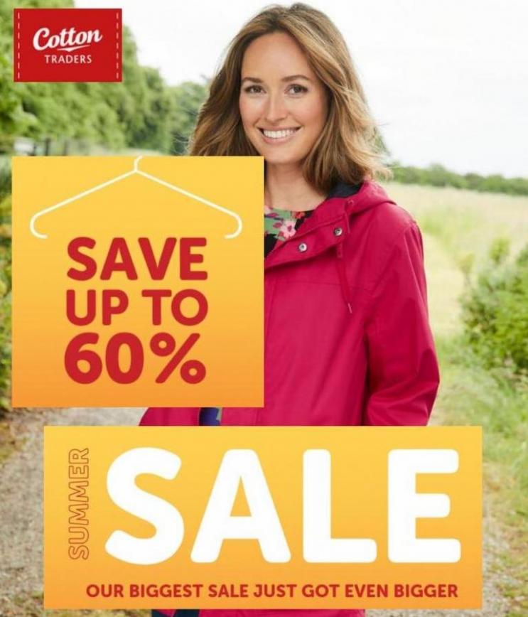 Summer Sale Save up to 60% Off. Cotton Traders (2023-07-24-2023-07-24)
