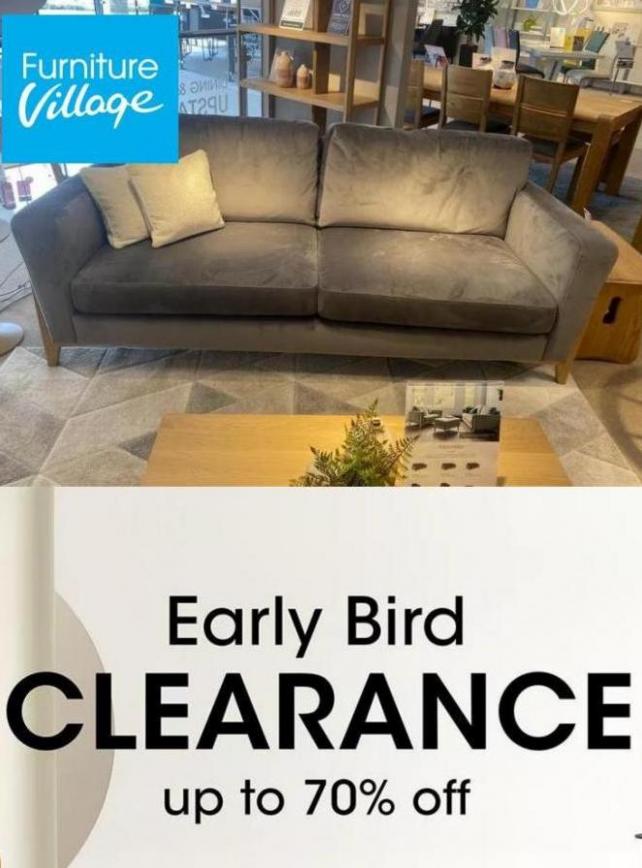 Furniture Village Early Bird Clearance up to 70% Off. Furniture Village (2023-10-30-2023-10-30)