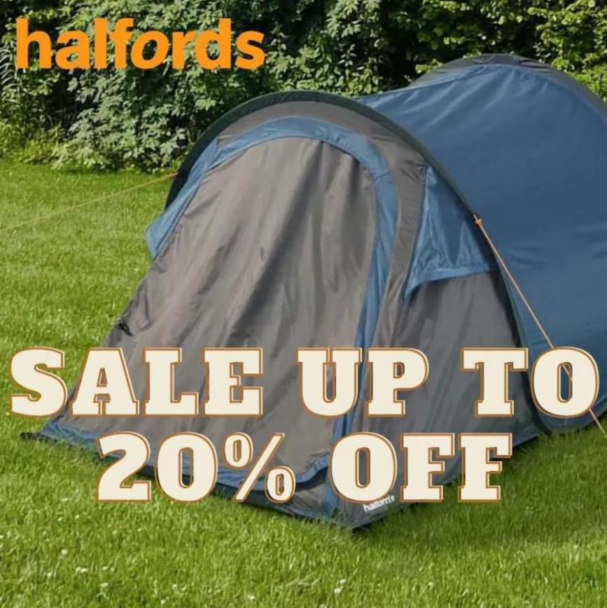 Halfords Sale up to 20% Off. Halfords (2023-10-19-2023-10-19)