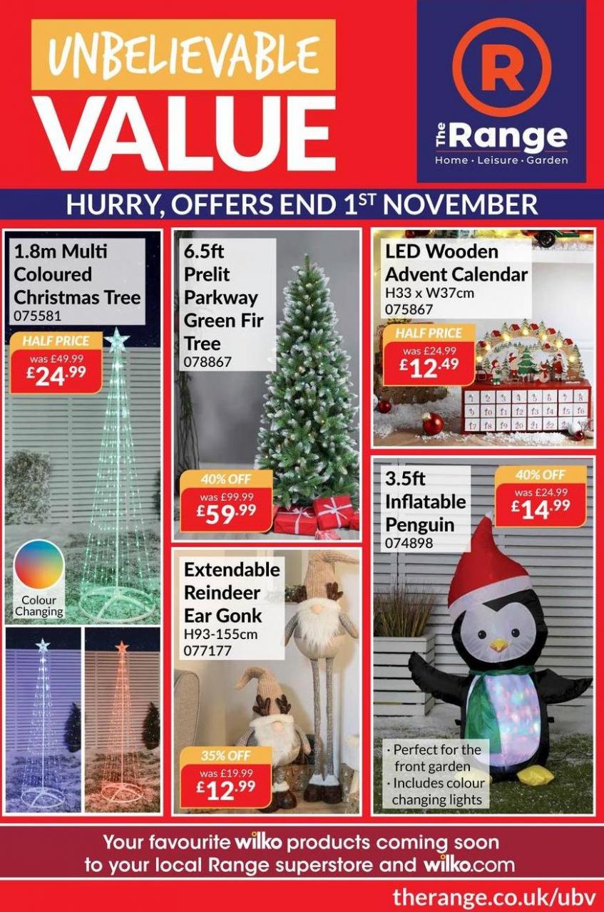 The Range Weekly Offers. The Range (2023-11-01-2023-11-01)