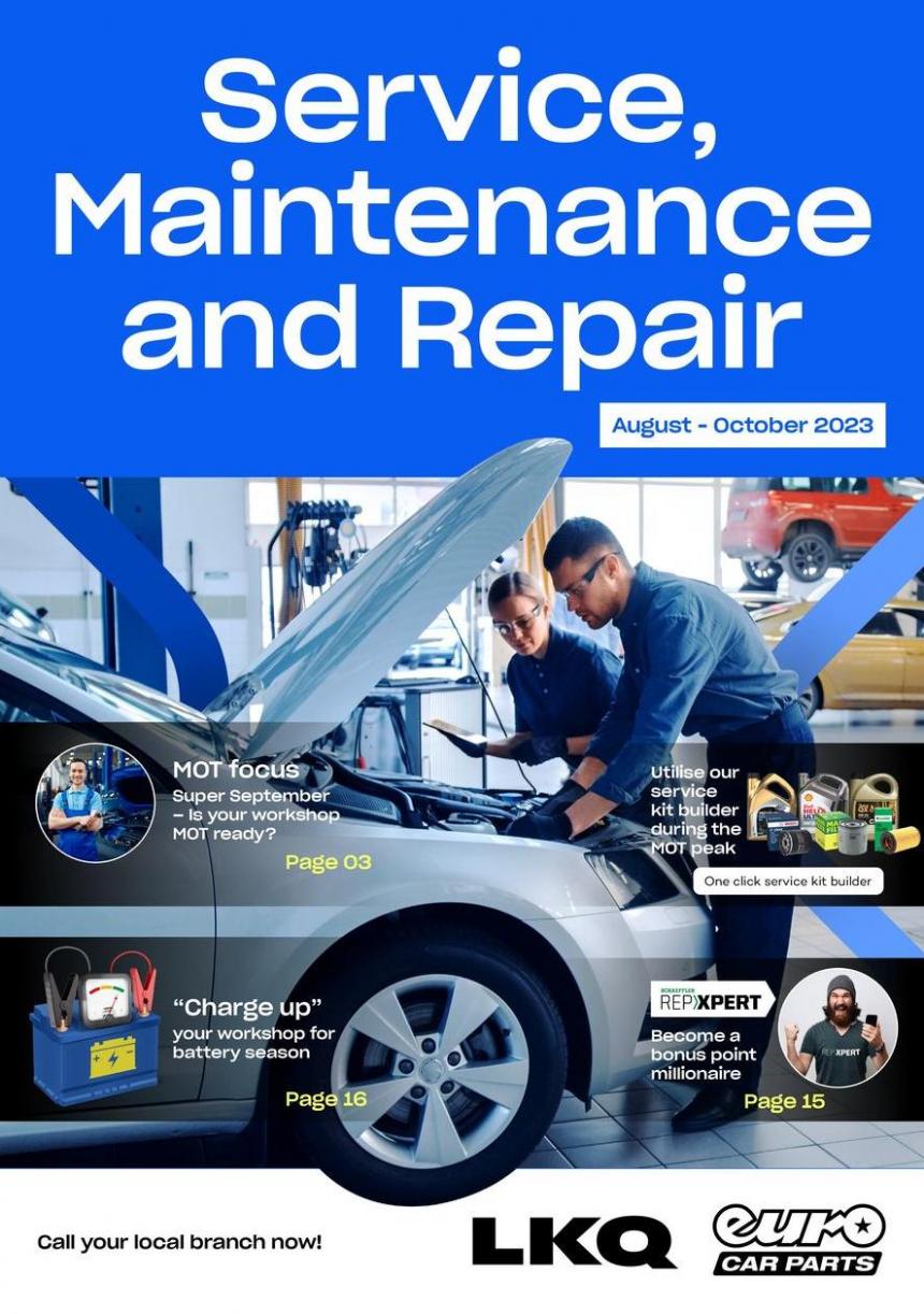 Euro Car Parts Service Maintenance & Repair. Euro Car Parts (2023-10-31-2023-10-31)