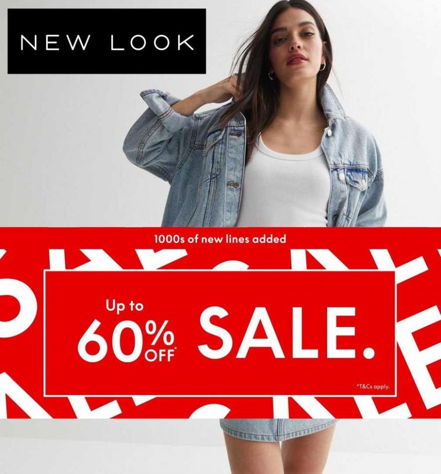 New Look Up to 60% Off. New Look (2023-10-28-2023-10-28)