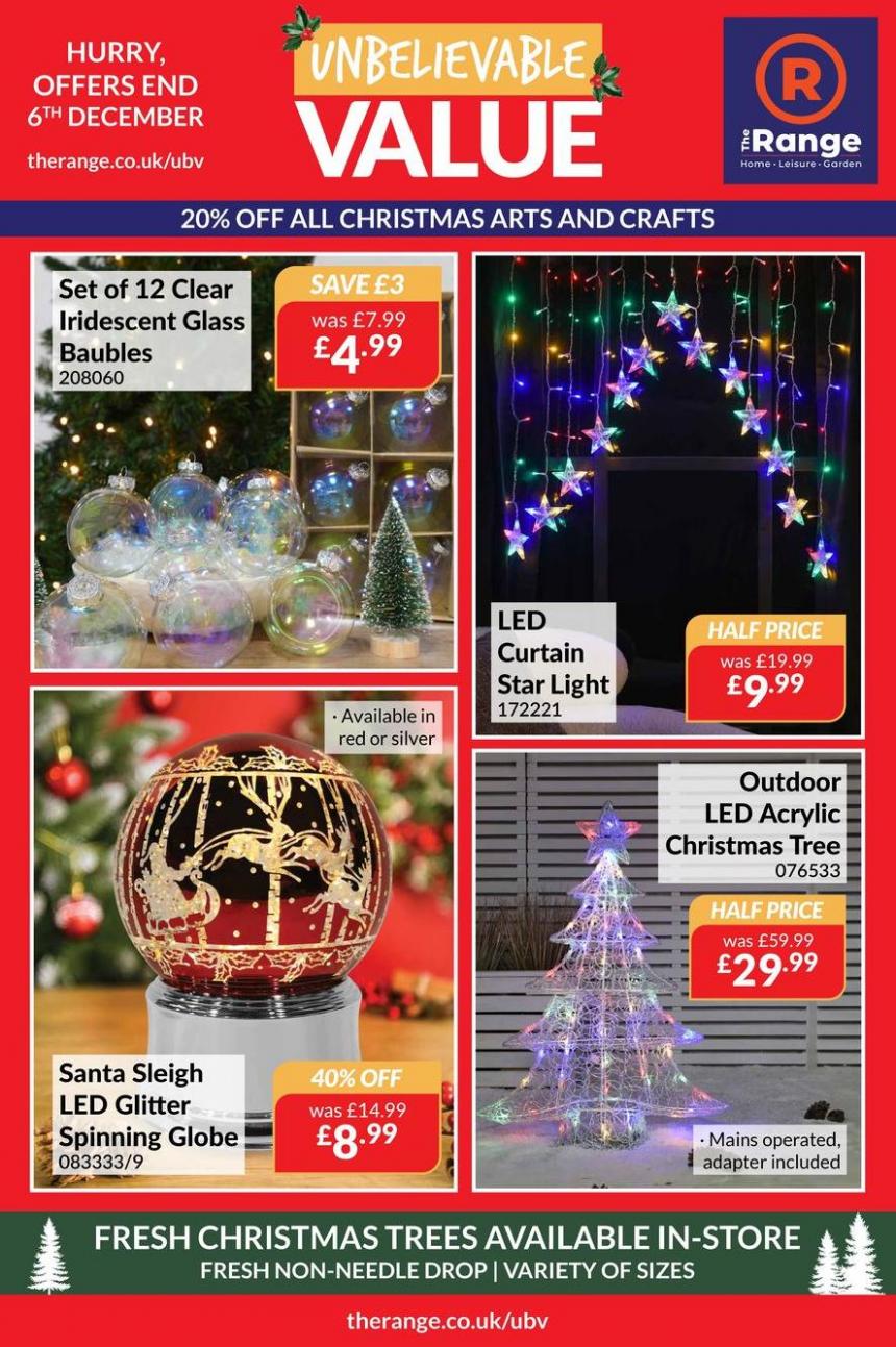 The Range weekly offers. The Range (2023-12-06-2023-12-06)