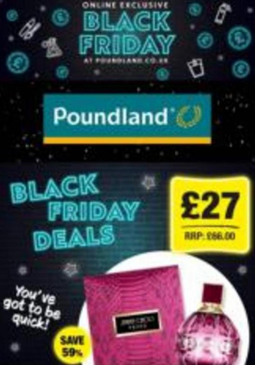 Black Friday Deals. Poundland (2023-11-28-2023-11-28)