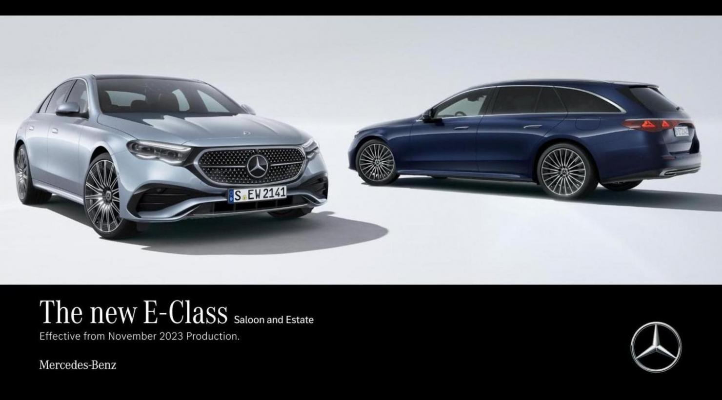Mercedes Benz New E-Class Saloon. Mercedes-Benz (2023-12-31-2023-12-31)