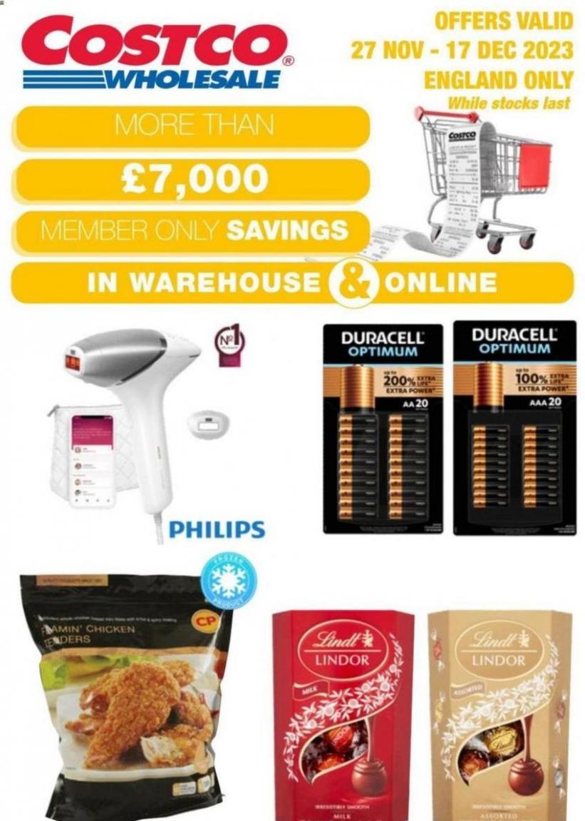 Costco Weekly offers England. Costco (2023-12-17-2023-12-17)