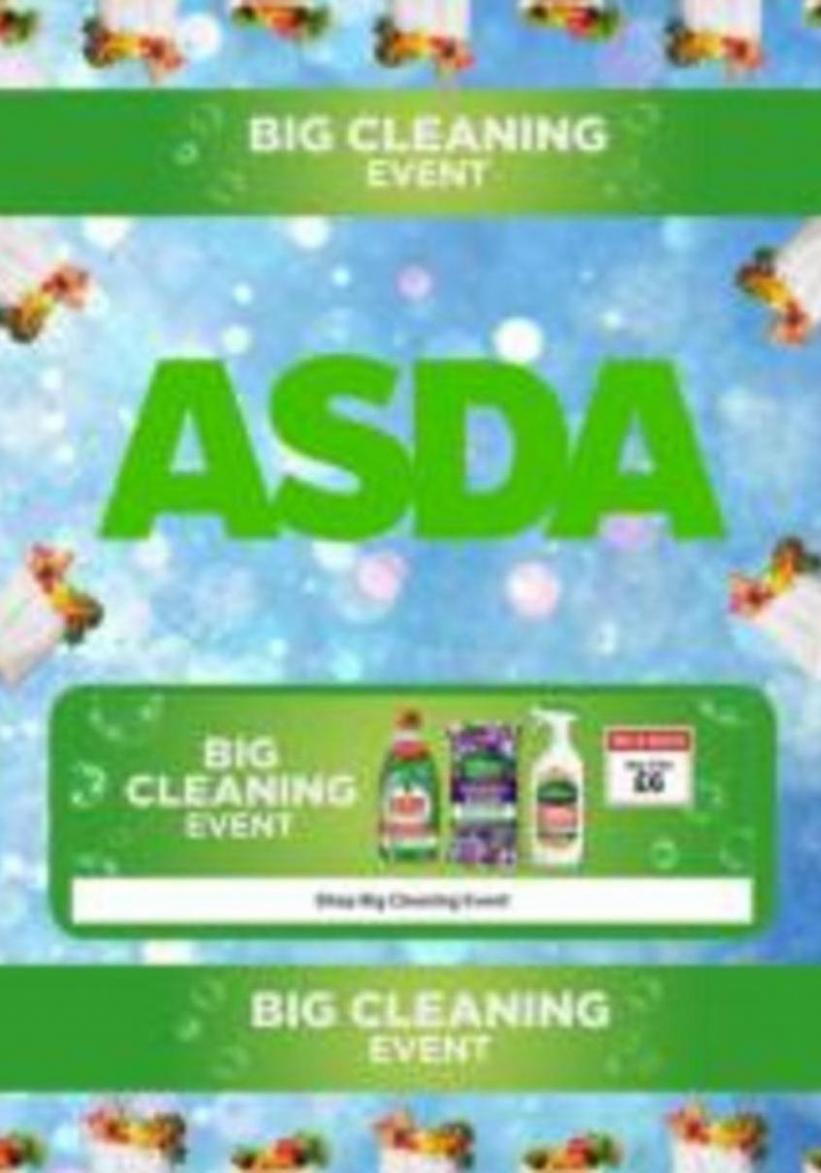 Big Cleaning Event. Asda (2024-01-23-2024-01-23)