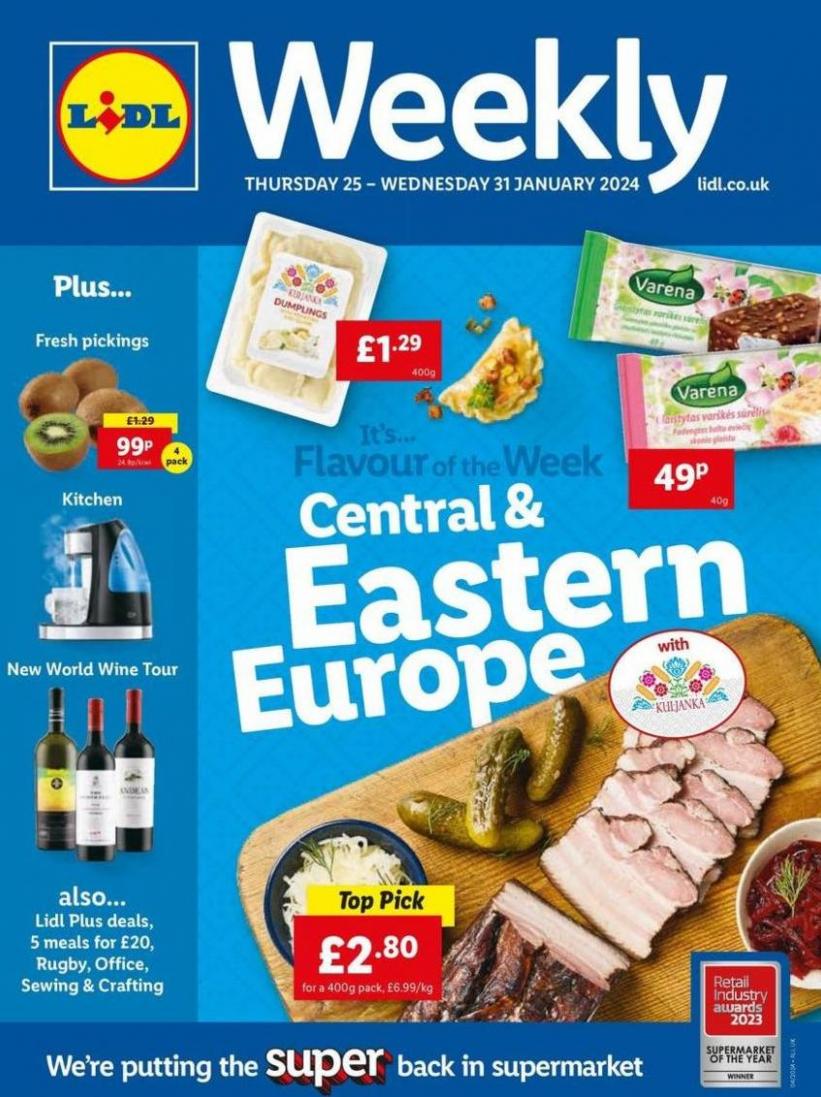 Lidl Weekly Offers. Lidl (2024-01-31-2024-01-31)
