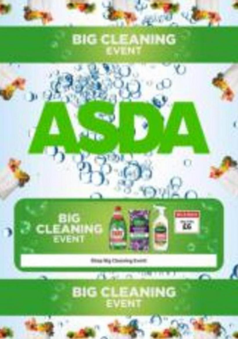 Big Cleaning Event. Asda (2024-01-16-2024-01-16)